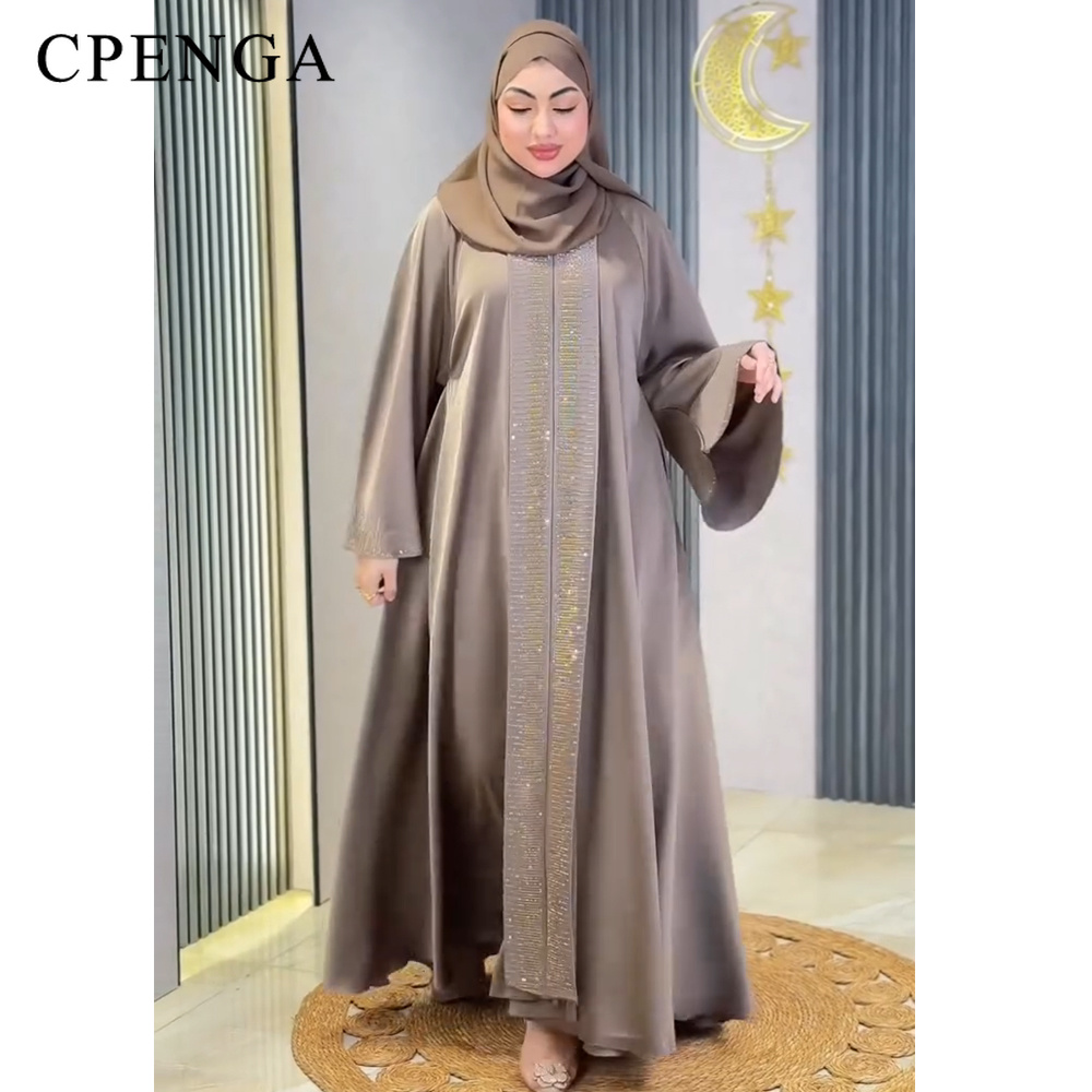 Abaya Modest Wear - Роскошная дубайская абайя с хиджабом для