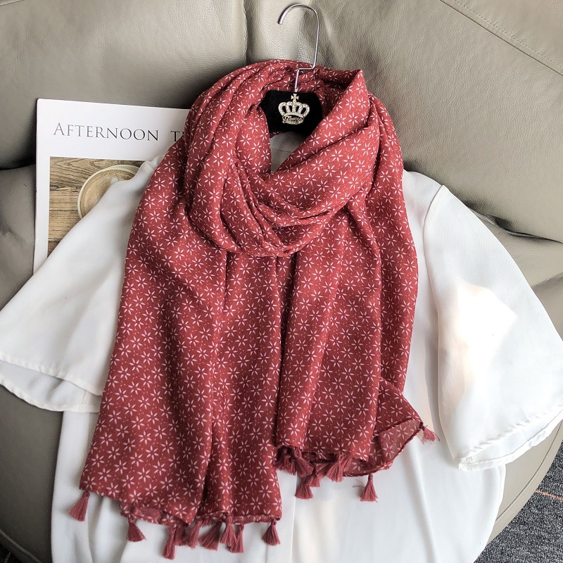 Winter Ethnic Fashion For Women - Новый женский винтажный шарф из хлопка