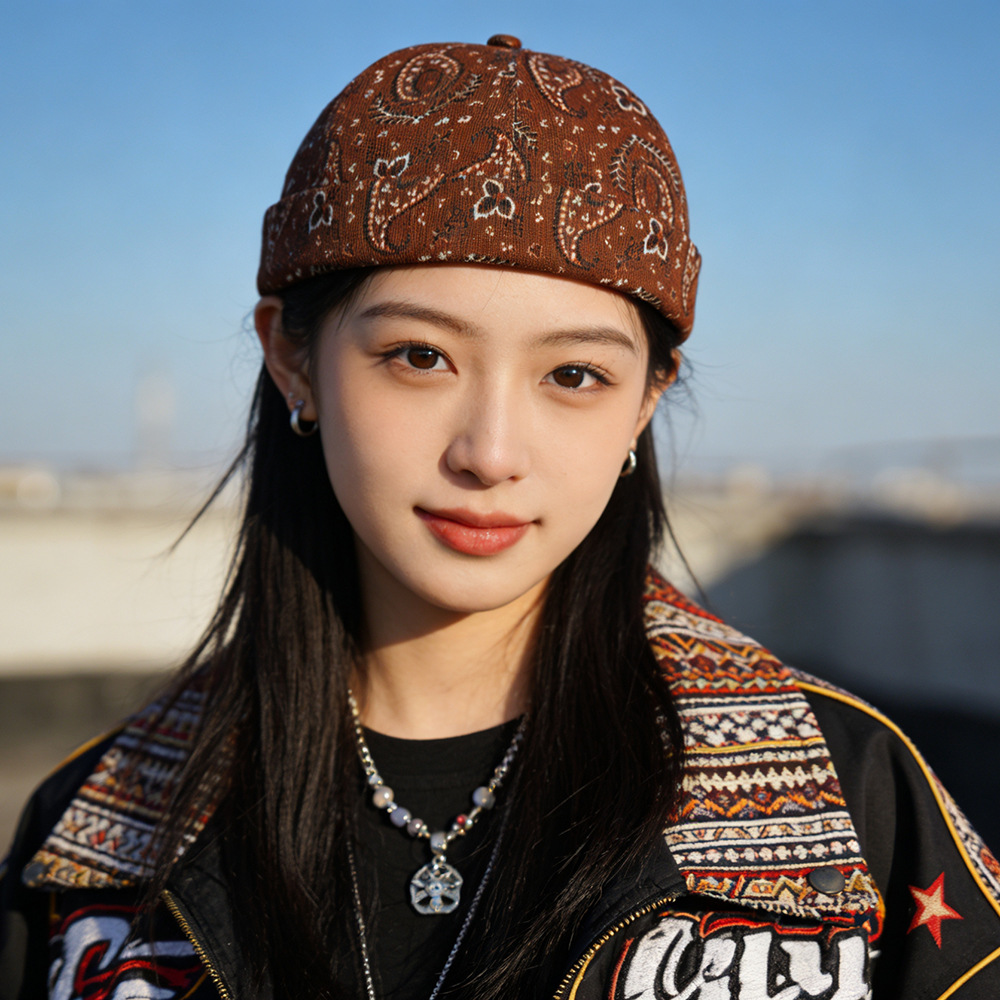 Go Ethnic Fashion - Ретро шляпа Пейсли Япи Гуапи, женская