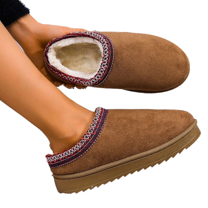 Winter Ethnic Fashion For Women - Зимние модные теплые сапоги на толстой