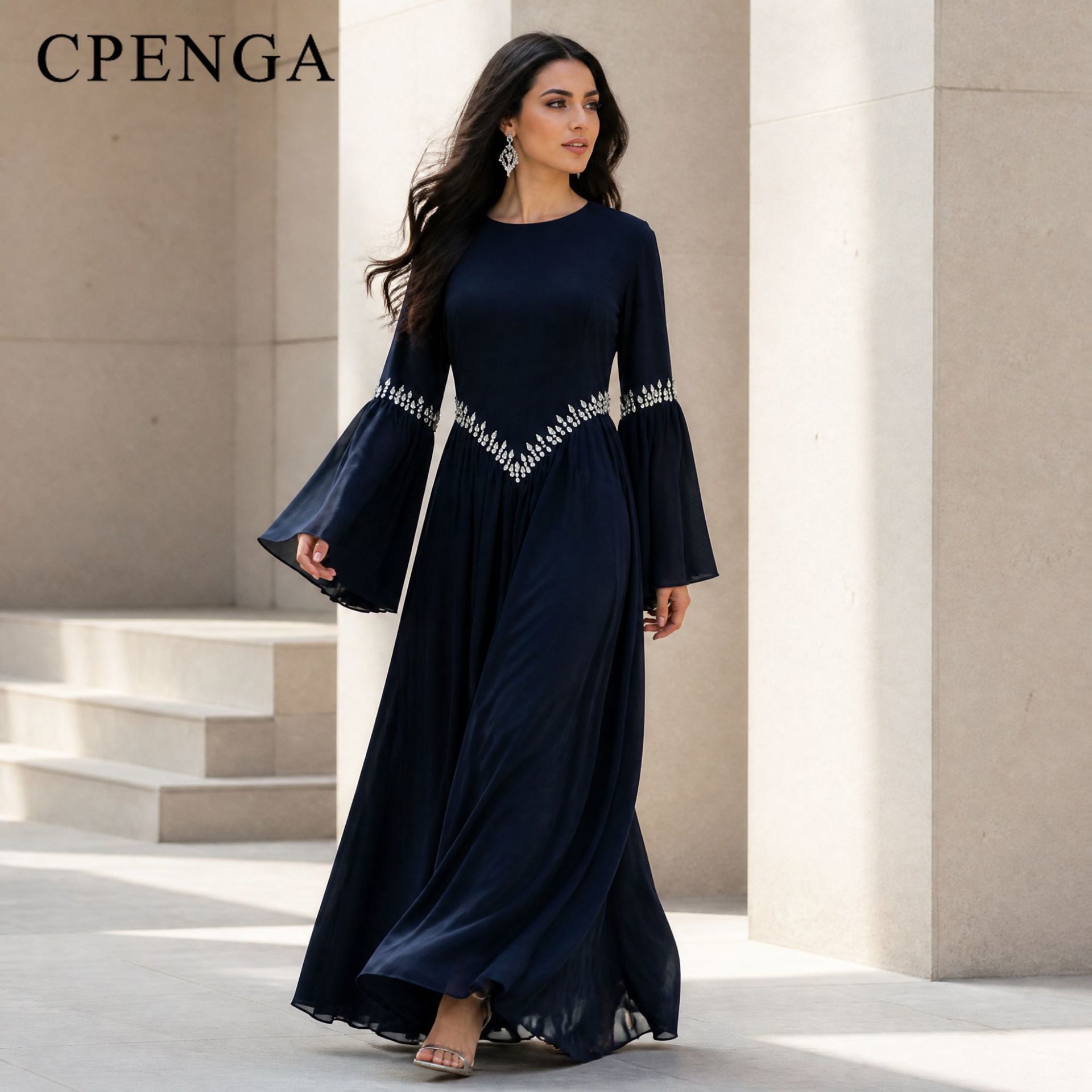Роскошная дубайская абайя для  – обзор и цена Abaya Modest Wear