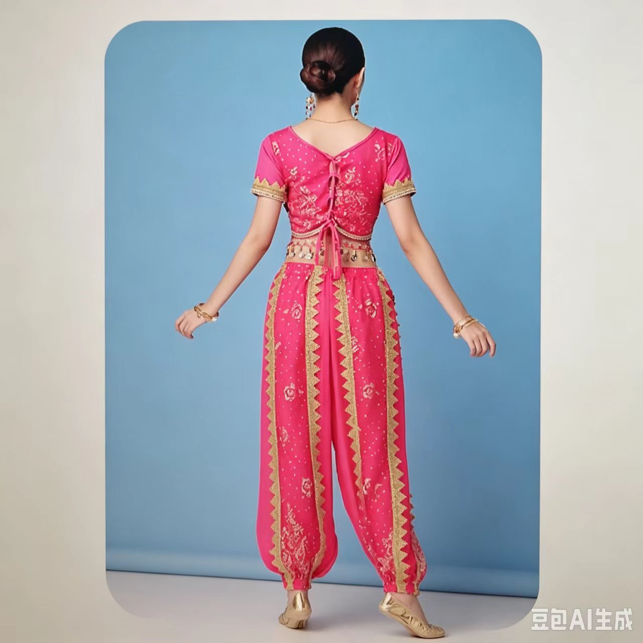 Индийский этнический танцеваль – обзор и цена Salwar Kameez Set