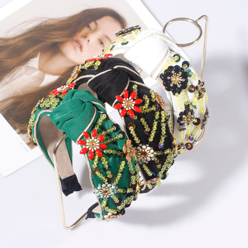 Обруч для волос с вышивкой жен – обзор и цена Go Ethnic Fashion