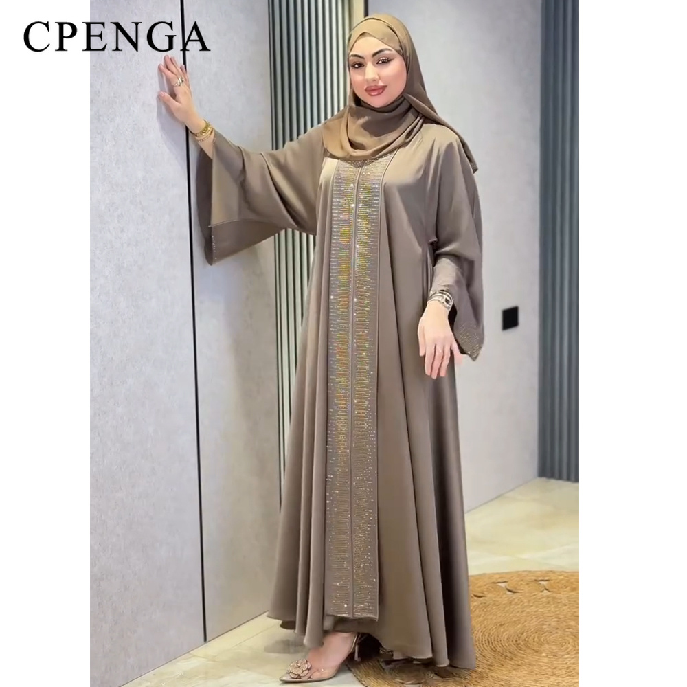Роскошная дубайская абайя с хи – обзор и цена Abaya Modest Wear