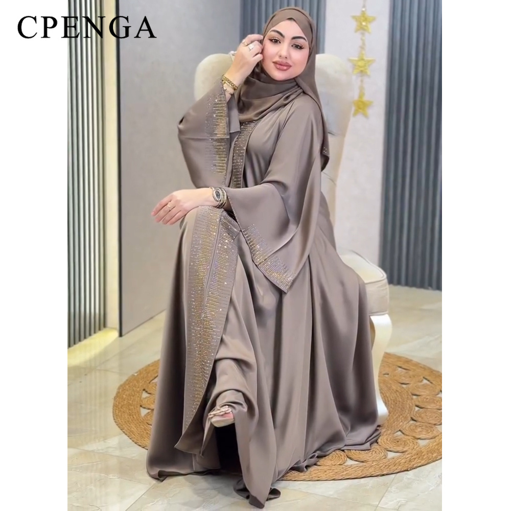 Роскошная дубайская абайя с хи – обзор и цена Abaya Modest Wear