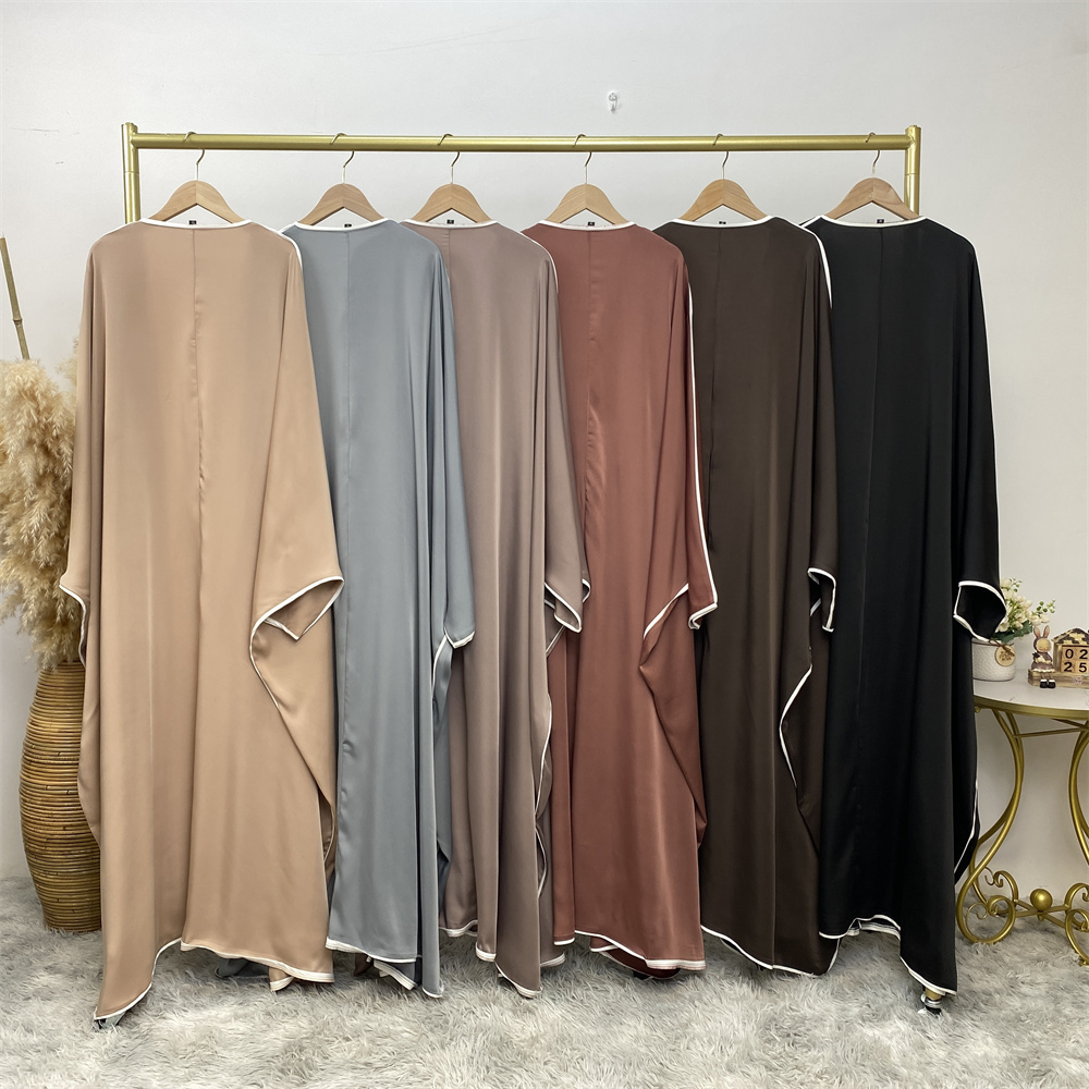 Элегантное атласное кимоно-аба – обзор и цена Abaya Modest Wear