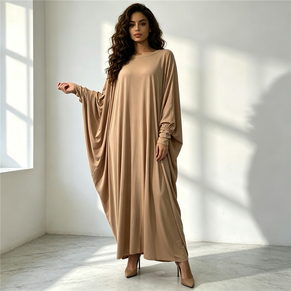 Однотонное мусульманское плать – обзор и цена Abaya Modest Wear
