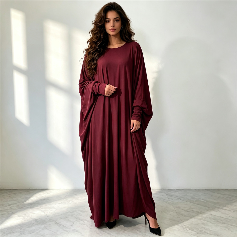 Однотонное мусульманское плать – обзор и цена Abaya Modest Wear