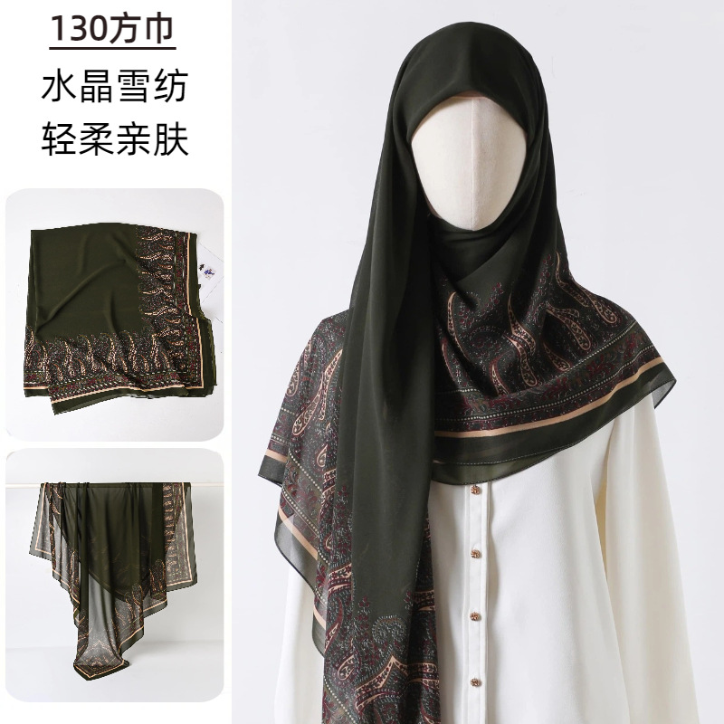 Большой квадратный шарф с прин – обзор и цена Go Ethnic Fashion