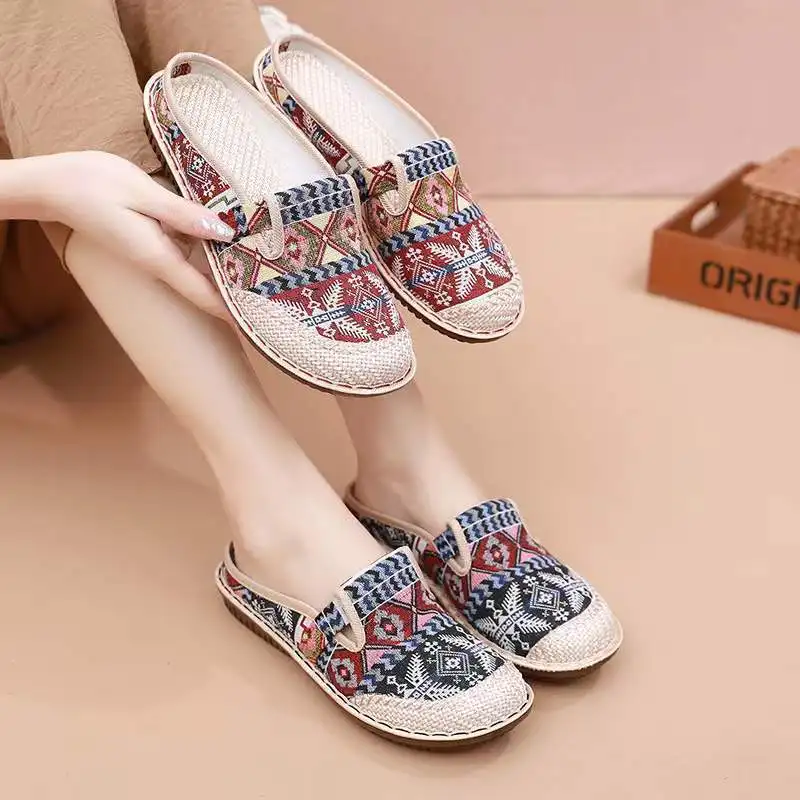 Женские тапочки в этническом с – обзор и цена Ethnic Fashion Walk