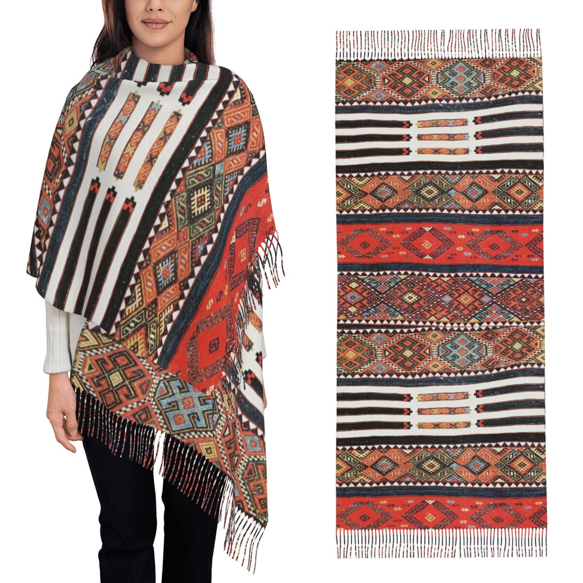 Kurdish Turkish Kilim Bohemian – обзор и цена Winter Ethnic Fashion For Women