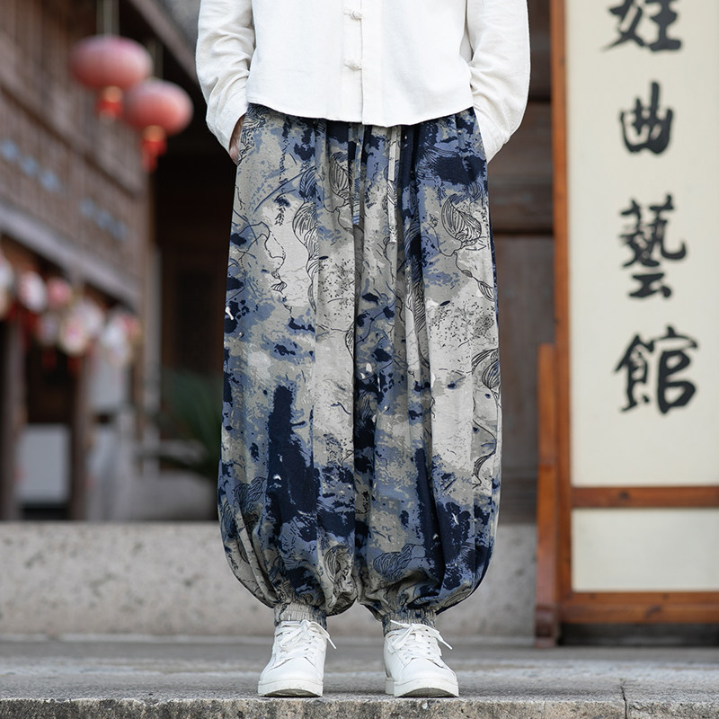 Мужские брюки в китайском стил – обзор и цена Fashion Ethnic Wear For Men