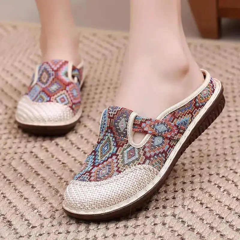 Женские тапочки в этническом с – обзор и цена Ethnic Fashion Walk