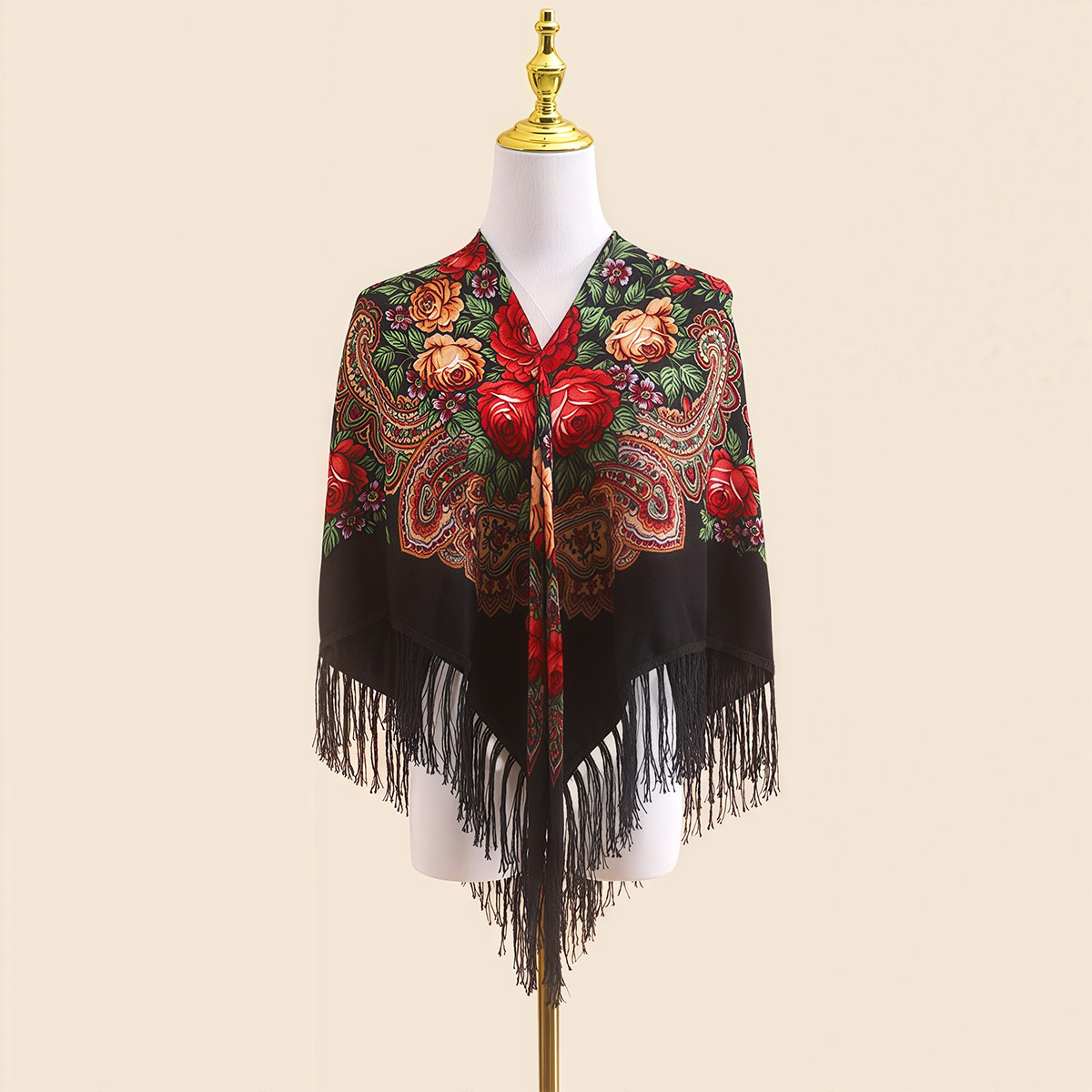 Этническая русская шаль для же – обзор и цена Go Ethnic Fashion