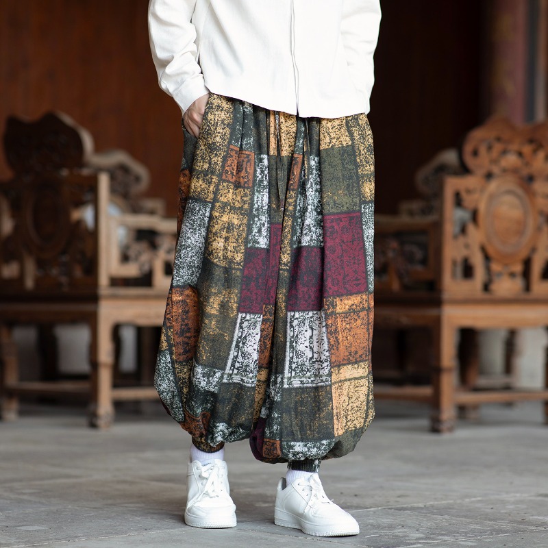 Мужские шаровары в китайском с – обзор и цена Fashion Ethnic Wear For Men