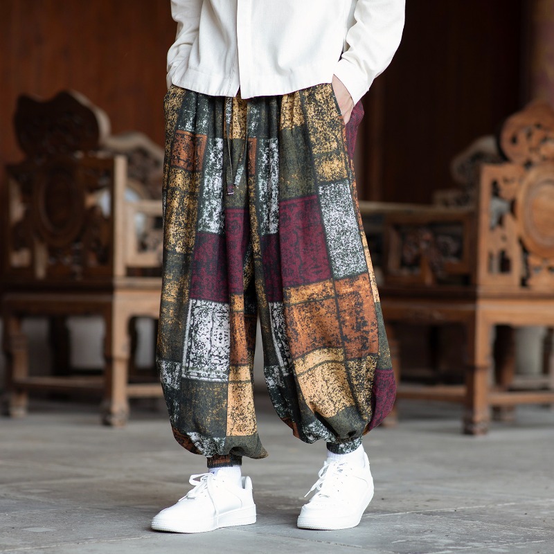 Мужские шаровары в китайском с – обзор и цена Fashion Ethnic Wear For Men