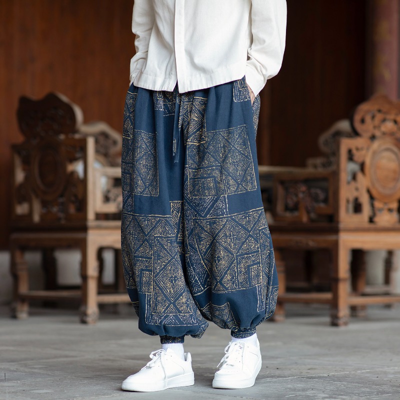 Мужские шаровары в китайском с – обзор и цена Fashion Ethnic Wear For Men