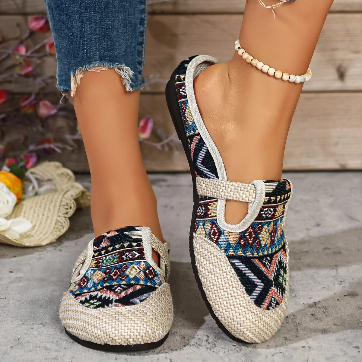 Женские тапочки в этническом с – обзор и цена Ethnic Fashion Walk