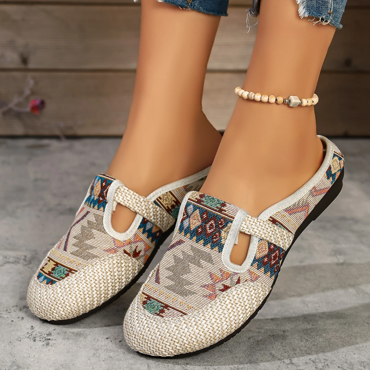 Женские тапочки в этническом с – обзор и цена Ethnic Fashion Walk